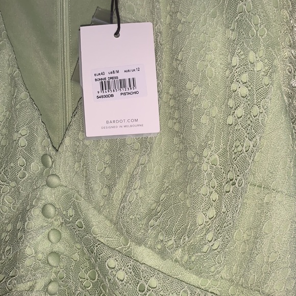 Bardot Bonnie Dress in Pistachio - Picture 12 of 12